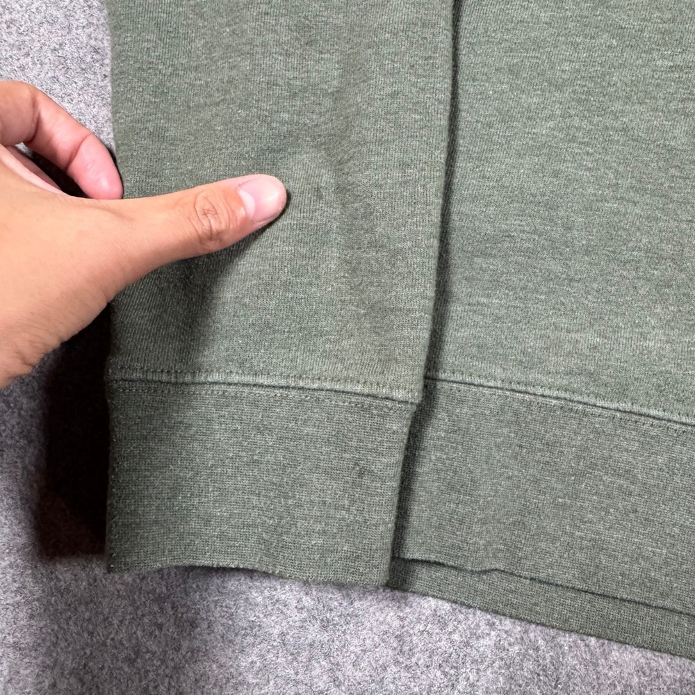 Marmot Hoodie Mens Small Green Marmot Beanie Graphic Fleece Pullover Sweatshirt* - Picture 7 of 14